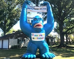 Inflatable Promotional Gorilla