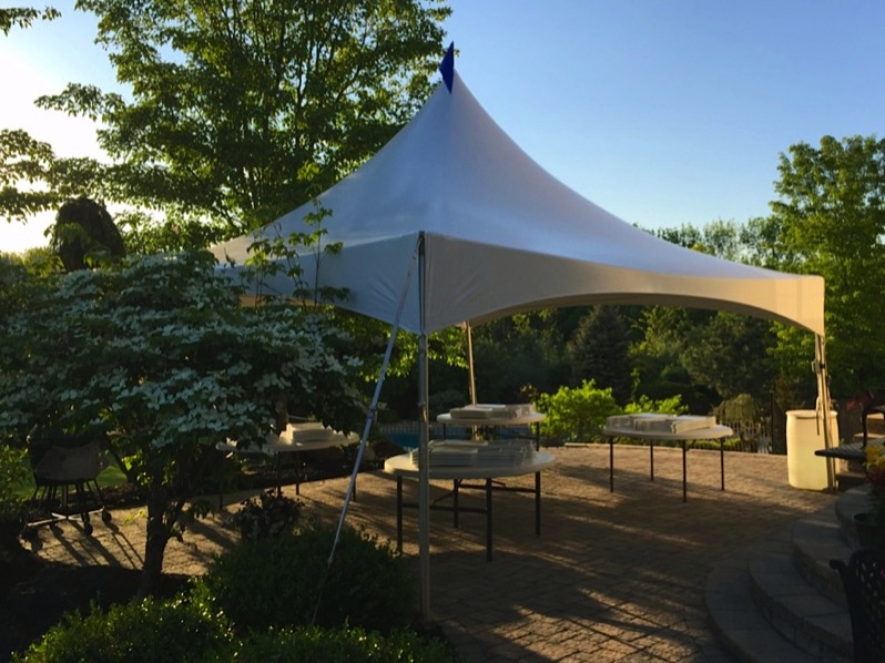 Tent Over Patio